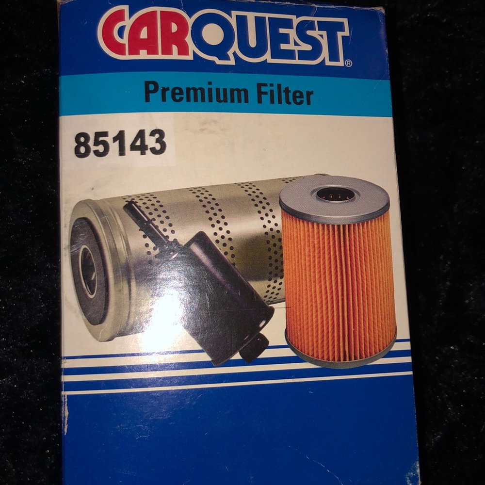 Oil filter for foreign car